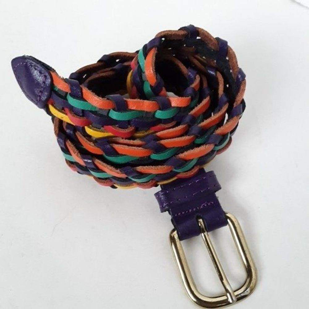 Vintage BOHO Y2K Women Belt size XL Leather